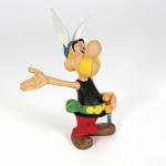 Leblon Uderzo Astérix bras levé polychrome