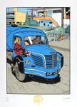 Archives Franquin Spirou camion Vroup n°1 !