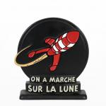 Pixi Regout 40504 Tintin stèle résine fusée Lune